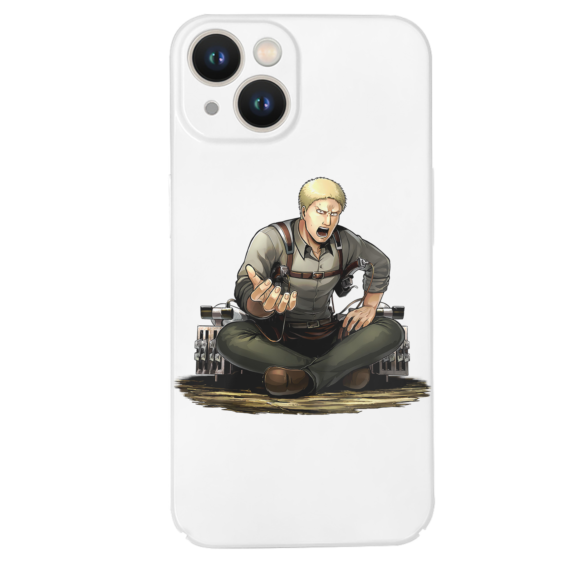 （画像用） 進撃の巨人 ライナー・ブラウン Attack on Titan Reiner Braun 【iPhone 14シリーズ対応】ハードケース
